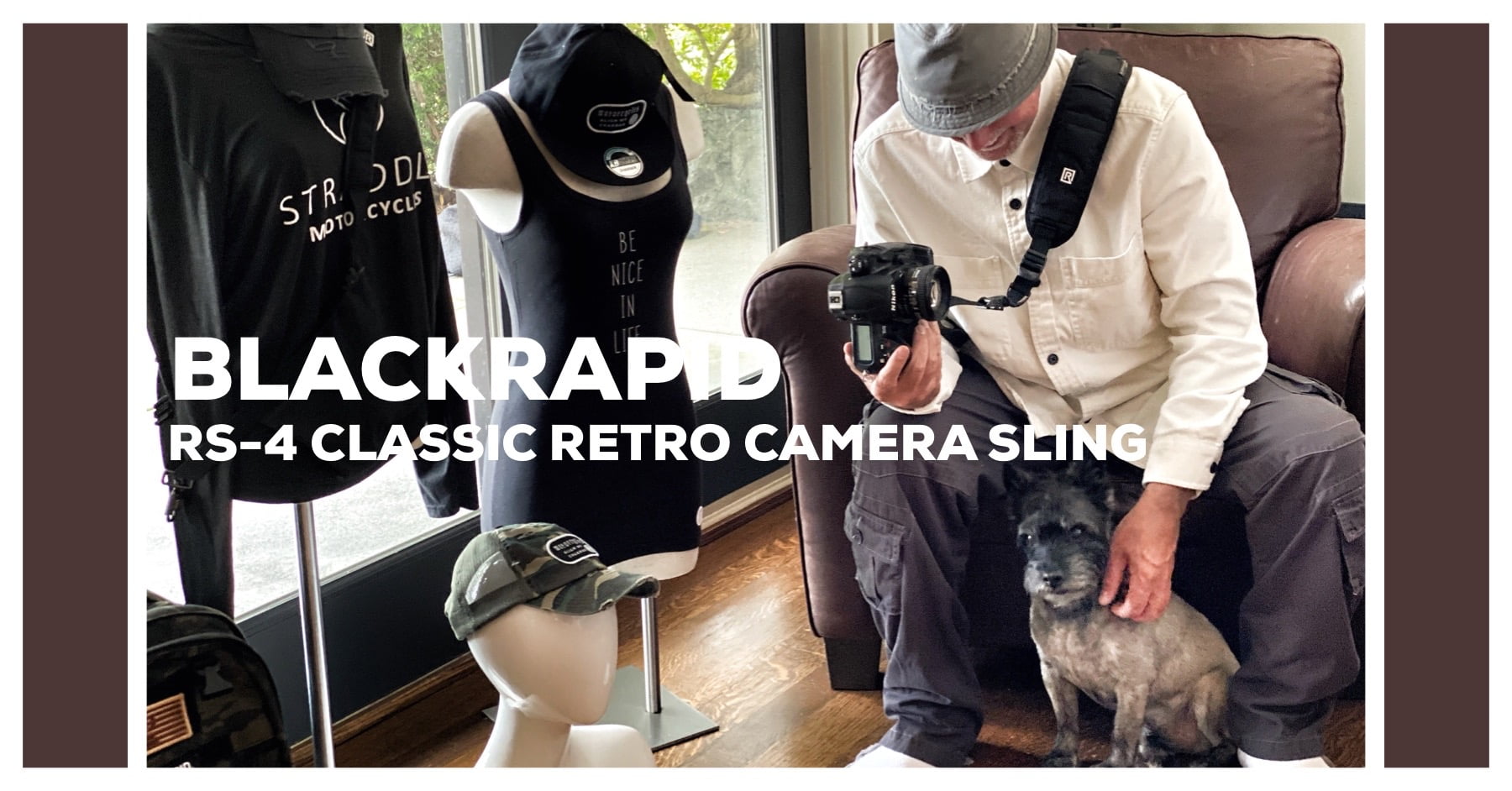 The Classic Retro Camera Strap - RS-4 - BLACKRAPID
